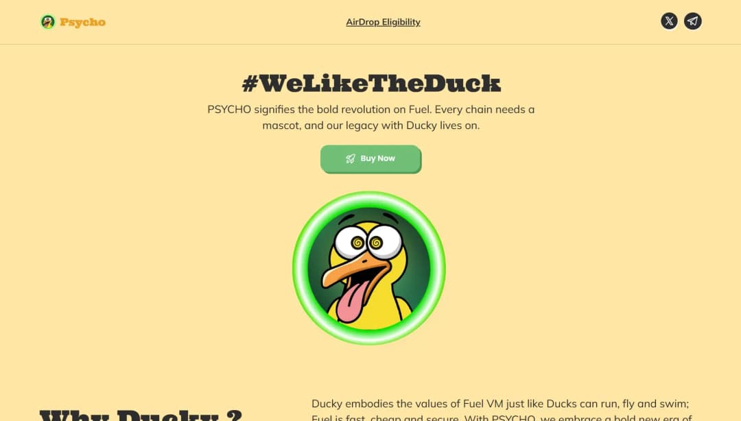 Psycho Duck Coinfuel